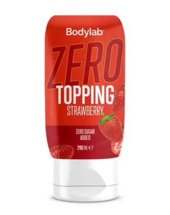 Bodylab Zero Topping 290 ml, Strawberry