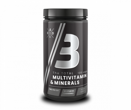 BAO The TOTAL MULTIVITAMIN & MINERALS, 120 kaps.