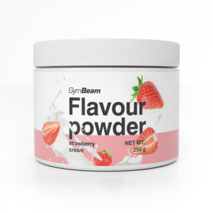 GymBeam Flavour Powder, 250 g, Strawberry Cream