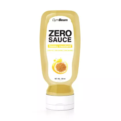 GymBeam Zero Sauce, Honey Mustard (320 ml)