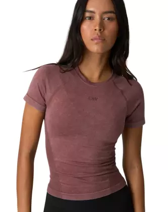 ICIW Sculpt Seamless T-shirt, Auburn Brown
