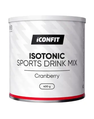 ICONFIT Isotonic Sports Drink, 400&nbsp;g, Cranberry