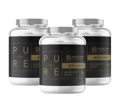 Big Buy: 3 kpl M-Nutrition Pure Beta-Alanine (900&nbsp;g)