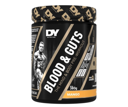 DY Nutrition Blood & Guts PWO, 380&nbsp;g, Mango