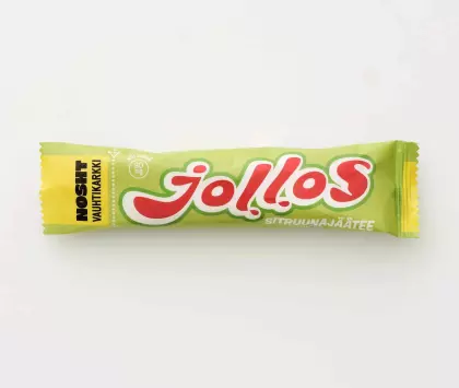 Nosht Jollos Vauhtikarkki, 52&nbsp;g, Sitruunajäätee