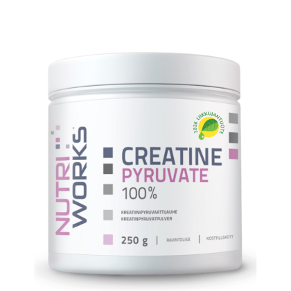 Nutri Works Creatine Pyruvate 100 %, 250&nbsp;g