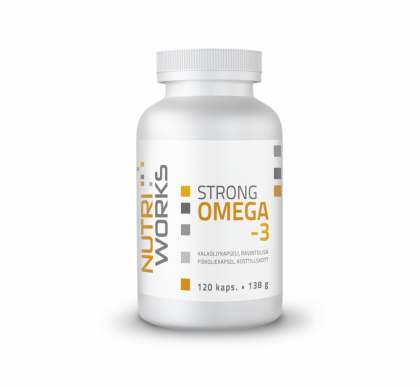 Nutri Works Strong Omega-3, 120 kaps.