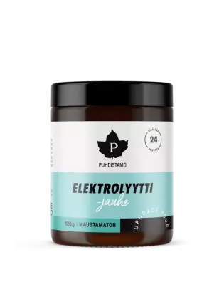 Puhdistamo Elektrolyyttijauhe, 120&nbsp;g, Maustamaton