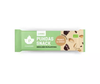 Puhdistamo Puhdas Snack™ välipalapatukka, 40&nbsp;g, Peanut & Choco