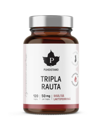 Puhdistamo Tripla Rauta, 120 kaps.