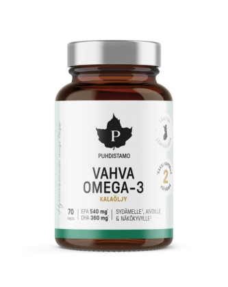Puhdistamo Vahva Omega-3
