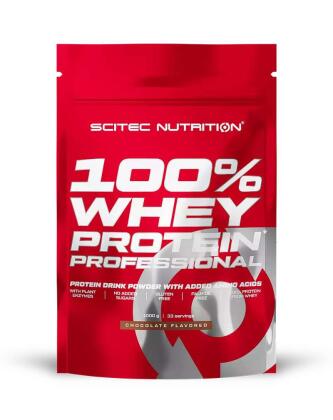 SCITEC 100% Whey Protein Professional 1000&nbsp;g (Bag), Chocolate