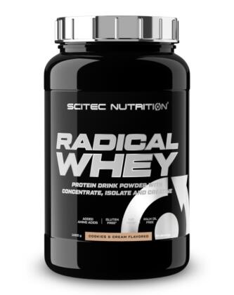SCITEC Radical Whey, 1&nbsp;kg, Cookies & Cream