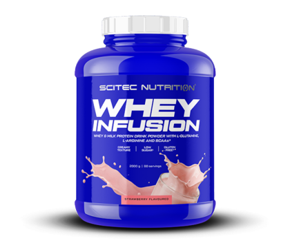 SCITEC Whey Infusion, 2&nbsp;kg, Strawberry