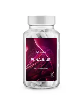 M-Natural Punajuuri, 60 kaps.
