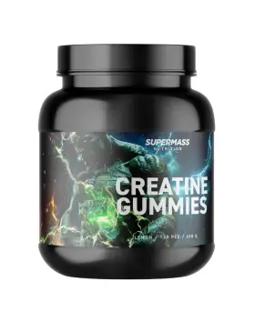 Supermass Nutrition CREATINE GUMMIES, Lemon, 120 kpl.