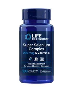 LifeExtension Super Selenium Complex & Vitamin E, 100 kaps.