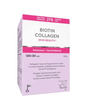 Biotin Collagen Skin Beauty, 120+30 tabl. Kampanjakoko