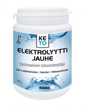 Vitabalans Elektrolyyttijauhe, 120 g