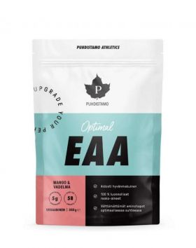 Puhdistamo Athletics Optimal EAA, 350 g, Mango & Vadelma