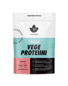 Puhdistamo Athletics Optimal Vege Proteiini, 600&nbsp;g, Mansikka