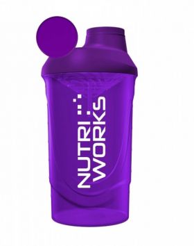 Nutri Works Shaker, 600 ml, Violetti