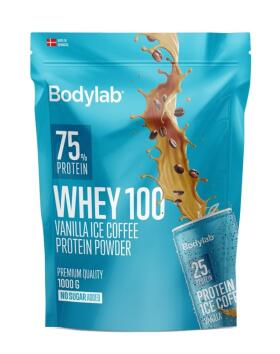 Bodylab Whey 100, 1&nbsp;kg, Vanilla Ice Coffee