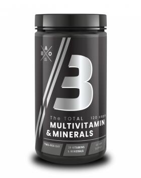 BAO The TOTAL MULTIVITAMIN & MINERALS, 120 kaps.