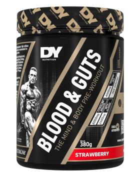 DY Nutrition Blood & Guts PWO, 380&nbsp;g, Strawberry
