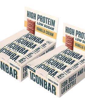 ICONFIT Iconbar Vanilla Cream -patukkalaatikko (24 kpl) (Päiväys 16.12.2026)