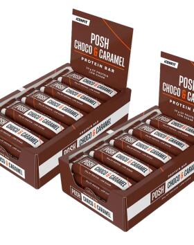 ICONFIT Posh Bar Choco & Caramel -patukkalaatikko (30 kpl) (Päiväys 12/26)