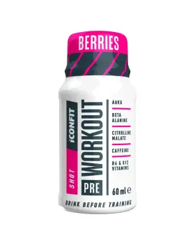 ICONFIT Pre-Workout Shot, 60 ml, Berries