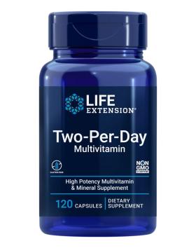LifeExtension Two-Per-Day Capsules, 120 kaps.