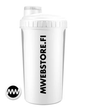 MWEBSTORE.FI Shaker, 750 ml, valkoinen
