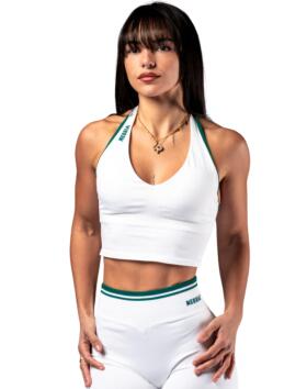 NEBBIA Halter Top CLUB D’OR 640, White