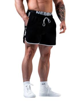 NEBBIA Training Shorts Hero 295, Black