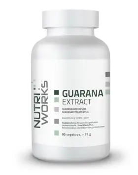 Nutri Works Guarana, 90 kaps.