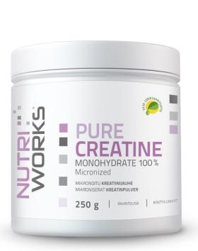 Nutri Works Pure Creatine Monohydrate 100 %, 250&nbsp;g