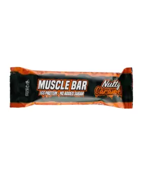 PTVLABS Muscle Bar proteiinipatukka, 55 g, Nutty Caramel