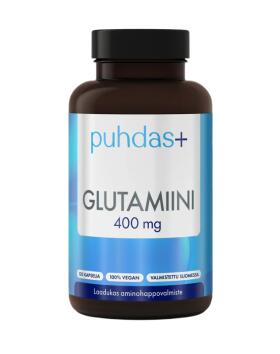 Puhdas+ Glutamiini 400 mg, 120 kaps.