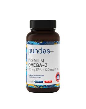 Puhdas+ Premium Omega-3 180 mg EPA + 120 mg DHA