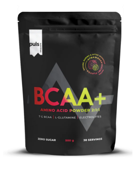 Puls BCAA+, 500&nbsp;g, Strawberry & Kiwi