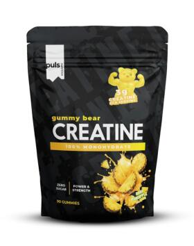 Puls Gummy Bear Creatine, Sour Pineapple, 90 kpl.