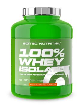SCITEC 100% Whey Isolate, 1816&nbsp;g, Salted Caramel