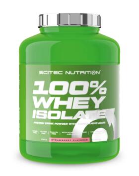 SCITEC 100% Whey Isolate, 1816&nbsp;g, Strawberry