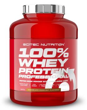 SCITEC 100% Whey Protein Professional, 1816&nbsp;g, Chocolate Hazelnut