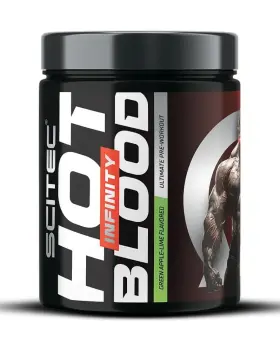SCITEC Hot Blood Infinity, 350&nbsp;g, Green Apple-Lime