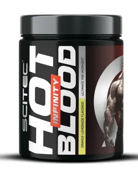 SCITEC Hot Blood Infinity, 350&nbsp;g, Orange-Lemonade