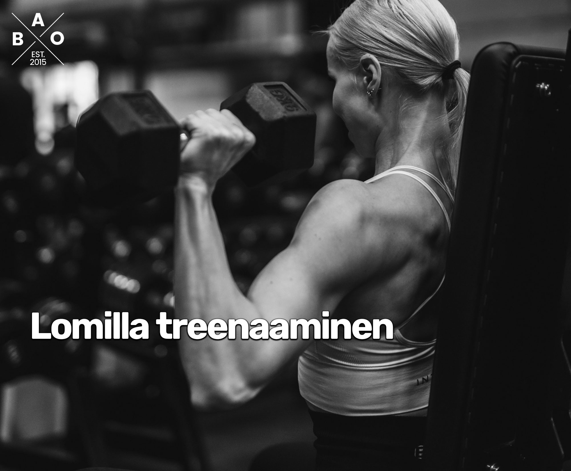 Lomilla treenaaminen