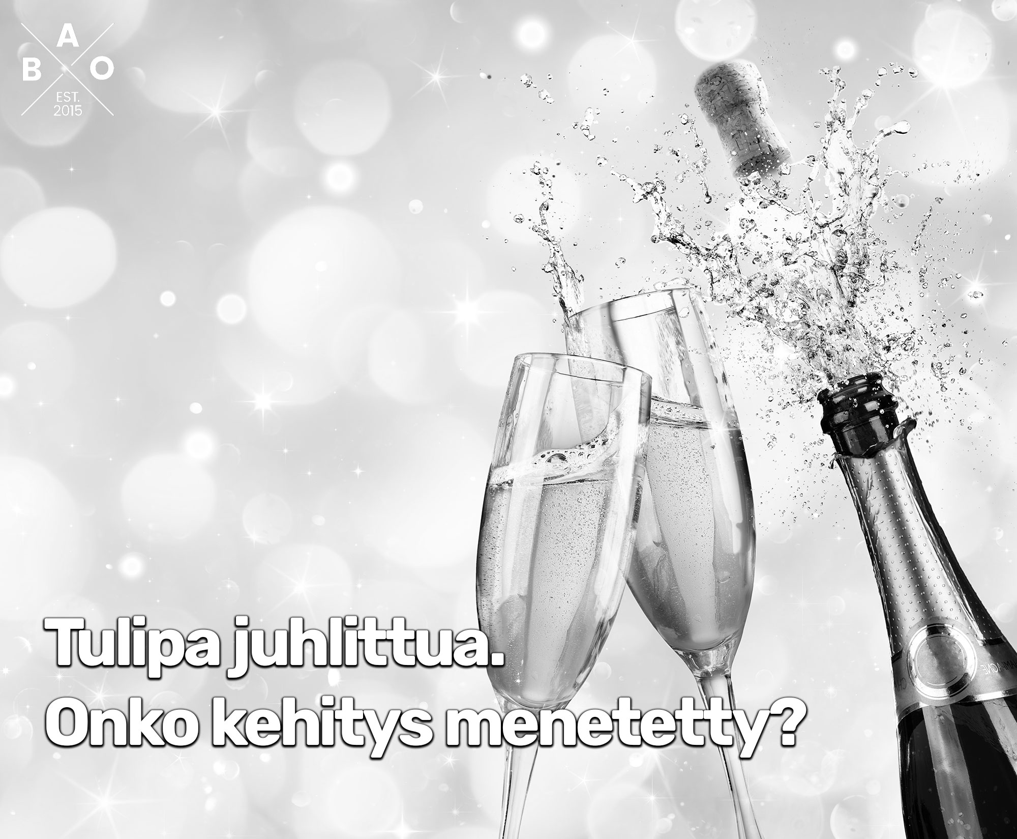Tulipa juhlittua.  Onko kehitys menetetty?